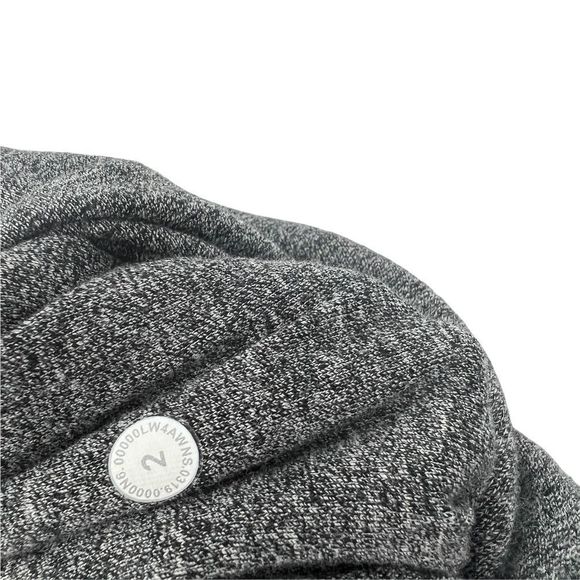 Lululemon Scuba Full-Zip Hoodie in Heathered Speckled Black Size 2 - Picture 15 of 15